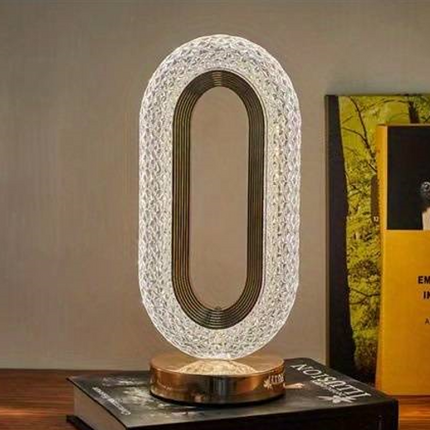 Dimmable Crystal Lamp with Adjustable Light Modes | Elegant Home Lighting for Relaxing Ambiance