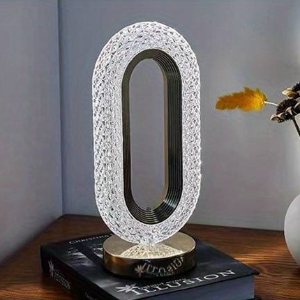 Dimmable Crystal Lamp with Adjustable Light Modes | Elegant Home Lighting for Relaxing Ambiance