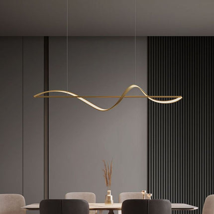 Modern Round Chandelier, Hanging Pendant Light for Bedroom – image 9