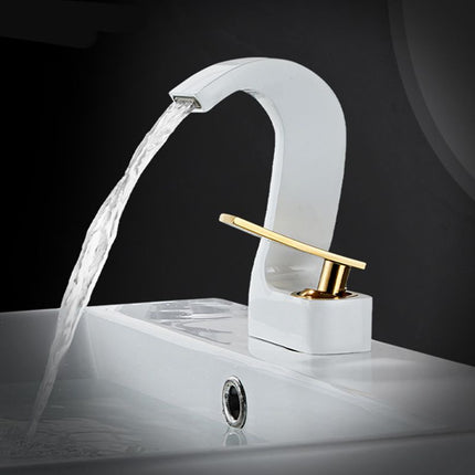 Bathroom Faucet Single Handle, Brass Bathroom Basin Faucet – image 20