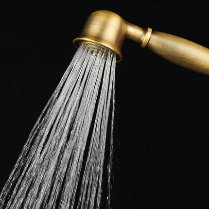 Handheld Shower Head with Hose Option, Wall Mounted Hand Held Shower with Massage Jet Spray – image 7