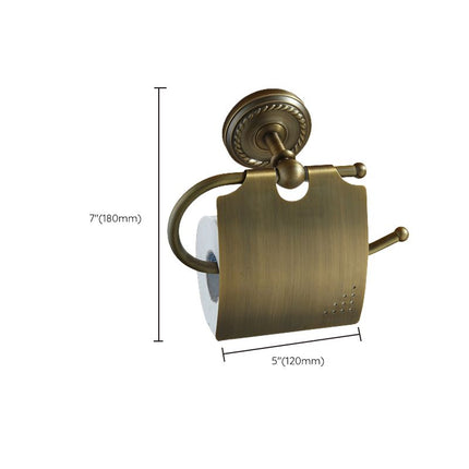 Brass Bathroom Accessories, Toilet Paper Holder – image 12