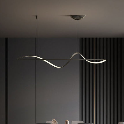 Modern Round Chandelier, Circle Ceiling Light Fixture