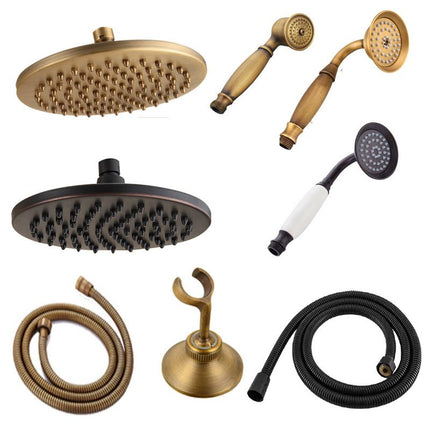 Handheld Shower Head with Hose Option, Wall Mounted Hand Held Shower with Massage Jet Spray – image 19