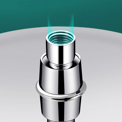 Shower Heads, Water Saving Wall Mount Shower Head Replacement with Air Injection – image 18