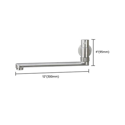 Pot Filler Faucet, Wall Mount Faucet with Swivel Spout – image 24