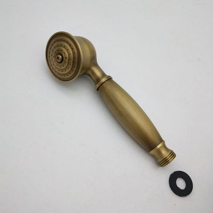 Handheld Shower Head with Hose Option, Gold Shower Head Metal – image 18