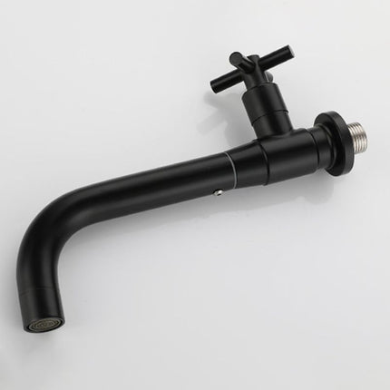 Wall Mounted Bathroom Faucet, Stainless Steel Wall Mount Faucet with Swivel Spout – image 24