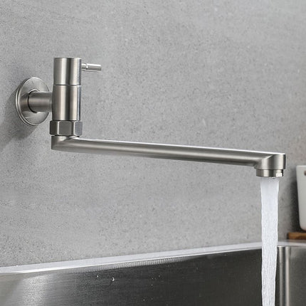Pot Filler Faucet, Single Handle Stainless Steel Kitchen Pot Filler – image 25