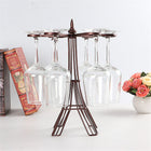 Iron Wine Glass Rack with Durable Welded Design | Space-Saving Holder for Home, Hotel, or Bar Decor