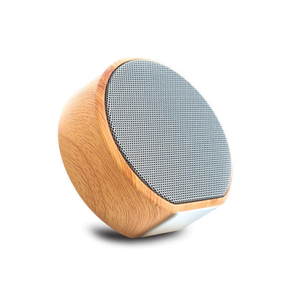 Portable Mini Wood Bluetooth Speaker with Superior Sound Quality | Wireless Connectivity for On-the-Go Audio Enjoyment