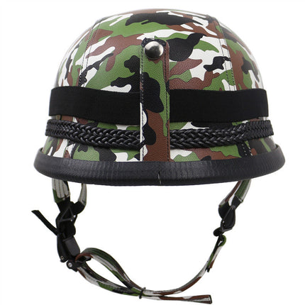 Retro Leather Helmet for Riders – image 5