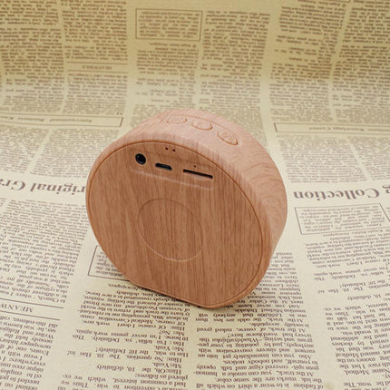 Portable Mini Wood Bluetooth Speaker with Superior Sound Quality | Wireless Connectivity for On-the-Go Audio Enjoyment