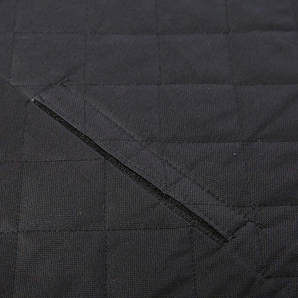 Dog Car Seat Cover with Waterproof Material & Anti-Skid Design | Visual Net Windows for Pet Comfort and Safety