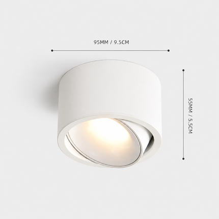 LED Downlight Adjustable, Modern LED Ceiling Light for Hallway and Living Room – image 5