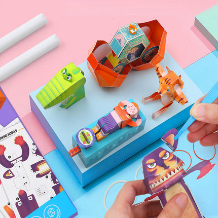 Origami Paper Kit with Folding Book, Educational Toys for Girls and Boys – image 4