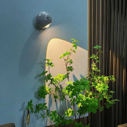 360° Rotatable Spotlight with Smart Dimming | Versatile Rechargeable Light for Home and Travel