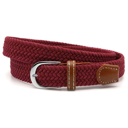 Stretch Belt with Silver Buckle, Elastic Belt for Everyday Comfort – image 12