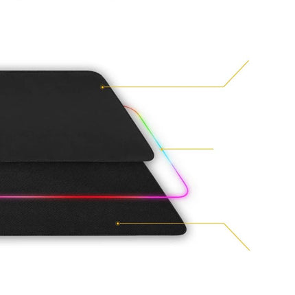 Mouse Pads, Large LED Desk Mat with Non Slip Rubber Base – image 7