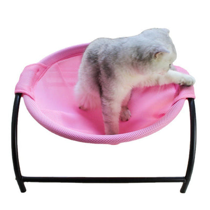 Cat Hammock Bed for Small Pets with Breathable Mesh Fabric | Comfortable Sleeping Spot for Cats and Rabbits