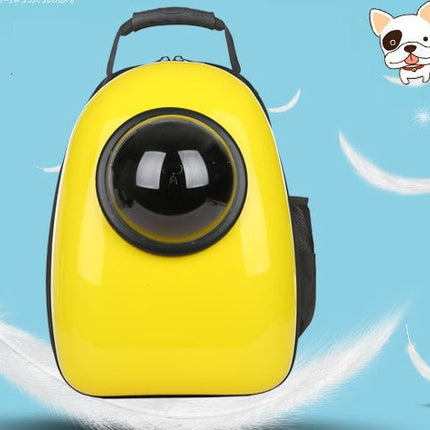 Pet Carrier Backpack with Space Capsule Design | Breathable & Airline Approved for Comfortable Travel