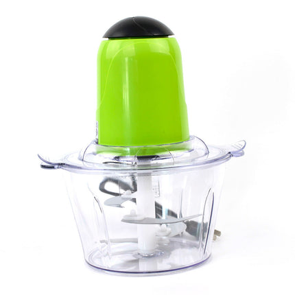 2L Electric Food Chopper with 4 Stainless Steel Blades | Quick and Safe Food Preparation for Home Cooking