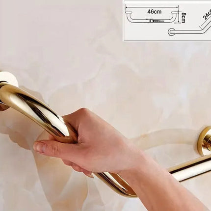Shower Grab Bar 135 Degree Angled, Bathroom Accessories – image 6