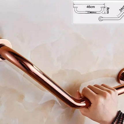 Shower Grab Bar 135 Degree Angled, Bathtub Grab Bar for Elderly – image 7