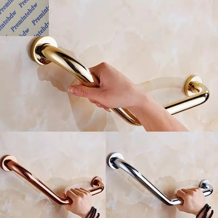 Shower Grab Bar 135 Degree Angled, Bathtub Grab Bar for Elderly, Anti Slip Shower Safety Bar, Bathroom Accessories