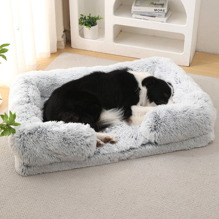 Plush Round Pet Bed in Various Colors & Sizes | Cozy Design for All Dog Breeds