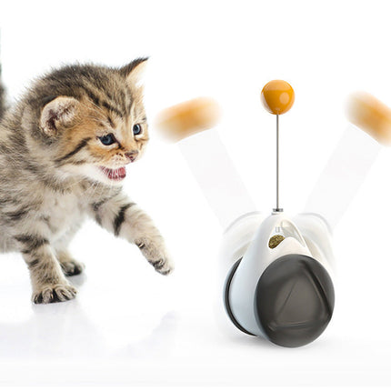Balance Swing Car Cat Toy with Self-Moving Design | Engaging Play for Active Cats