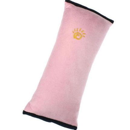 Children Car Pillow with Secure Seat Belt Attachment | Comfortable Head Support for Safe Travel