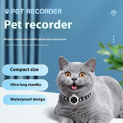 Pet Tracker Collar with 170° Ultra-Wide Camera | Real-Time GPS Monitoring for Dogs and Cats