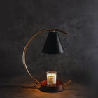 Dimmable Wax Warmer Lamp with Timer Function & Wood Base | Elegant Home Decor for Soothing Fragrance