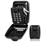 Key Lock Box Wall Mount, Outdoor Key Box, Weather Resistant Metal Key Safe for Homes and Rental Properties