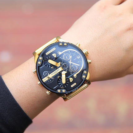 Stainless Steel Chronograph Watch, Water Resistant Stainless Steel Wrist Watch – image 29