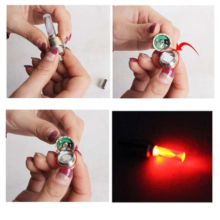 Tire Valve Caps with LED Light, Valve Cap Light for Car and Motorcycle – image 12