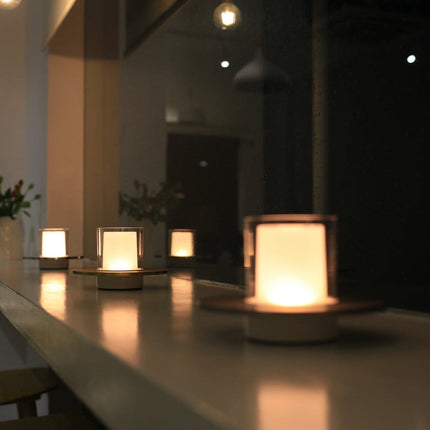 Rechargeable Candle Lamp with Gesture Control | Cordless Decorative Lighting for Cozy Ambiance