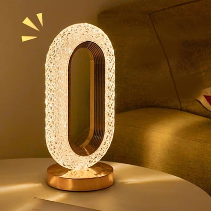 Dimmable Crystal Lamp with Adjustable Light Modes | Elegant Home Lighting for Relaxing Ambiance