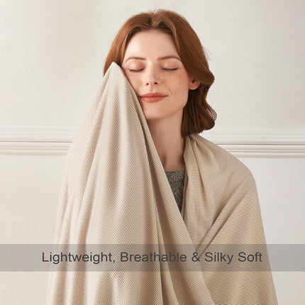 Cozy Comfort | Cooling Blanket for Hot Sleepers with Breathable Fabric | Lightweight Summer Throw for Night Sweats and Hot Flashes