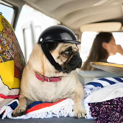 Dog Motorcycle Helmet, Dog Goggles with UV Resistant Lens, Dog Helmets with Adjustable Strap for Small and Medium – image 9