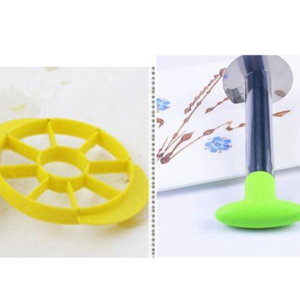 Stainless Steel Pineapple Peeler and Slicer with Ergonomic Handle | Efficient Tool for Easy Pineapple Preparation