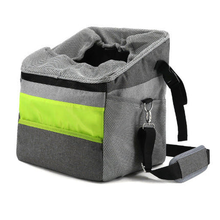 Pet Bag Bicycle Basket with Waterproof Oxford Material | Secure and Comfortable Ride for Small Pets