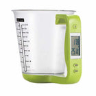 Digital Measuring Cup Scale with LCD Display for Accurate Ingredient Measurements | All-in-One Kitchen Tool
