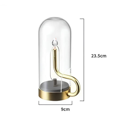 Vintage Lanterns Decorative, Rechargeable Vintage Lamp with Swinging Pendulum – image 12