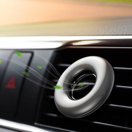 Car Air Freshener with Solid Fragrance | Compact Design for All Car Models and Odor Elimination