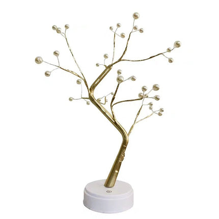 LED Bonsai Tree Light with Dual Power Supply | Elegant Table Lamp for Artistic Home Decor