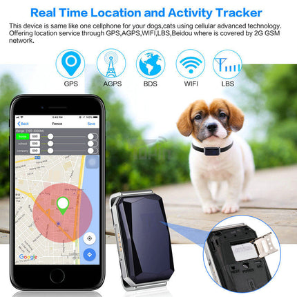 Global GSM GPS Tracker with Real-Time Positioning & SOS Button | Enhanced Safety for Loved Ones and Belongings
