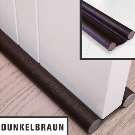 Door Draft Stopper, Door Sweep with PU Leather and Foam – image 6