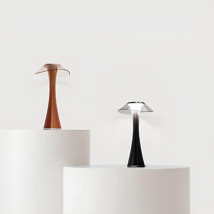 Sculpted Flare Lamp with Rechargeable Battery & Dimmable Function | Elegant Lighting for Any Room